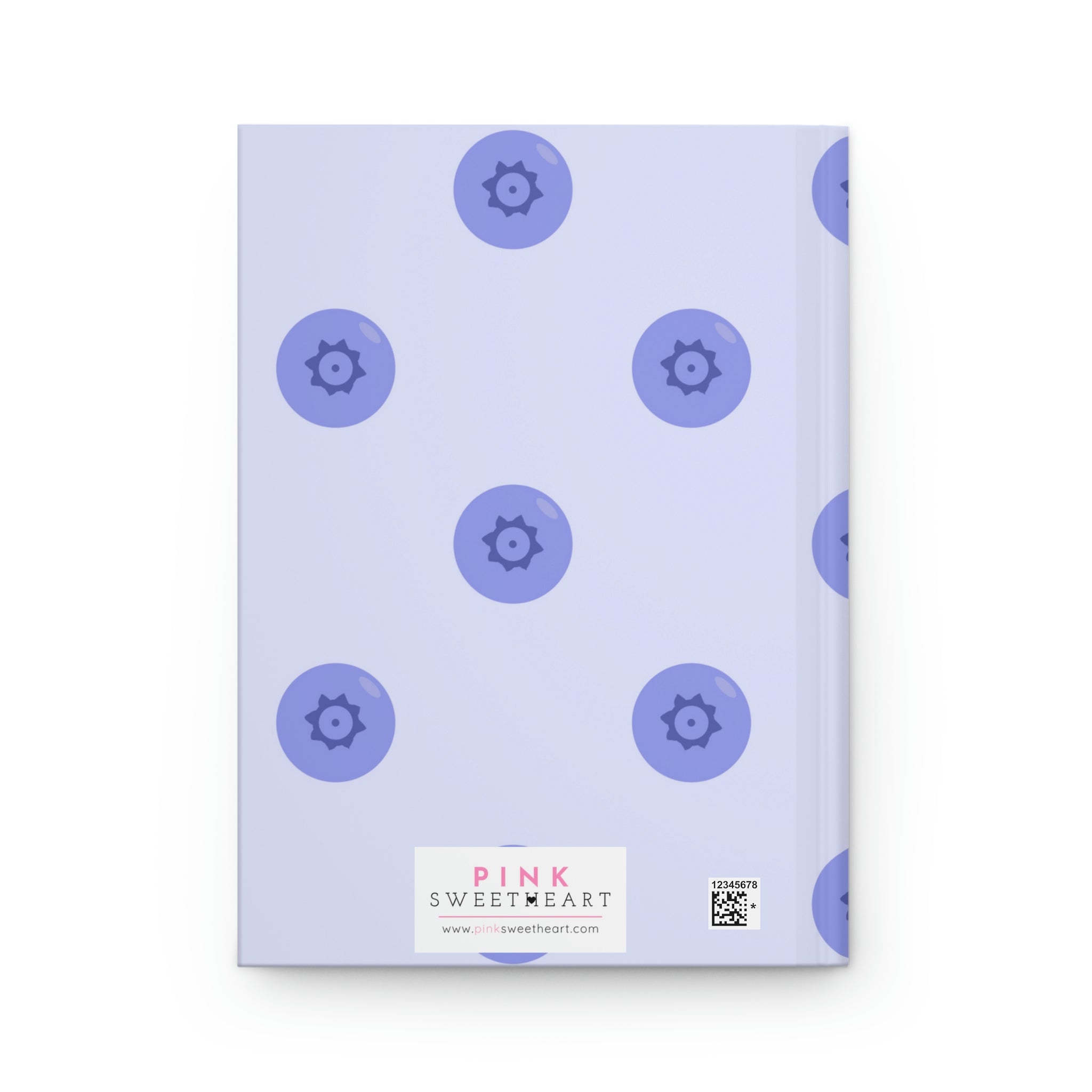 Blueberry Bliss Hardcover Matte Journal Paper products Pink Sweetheart