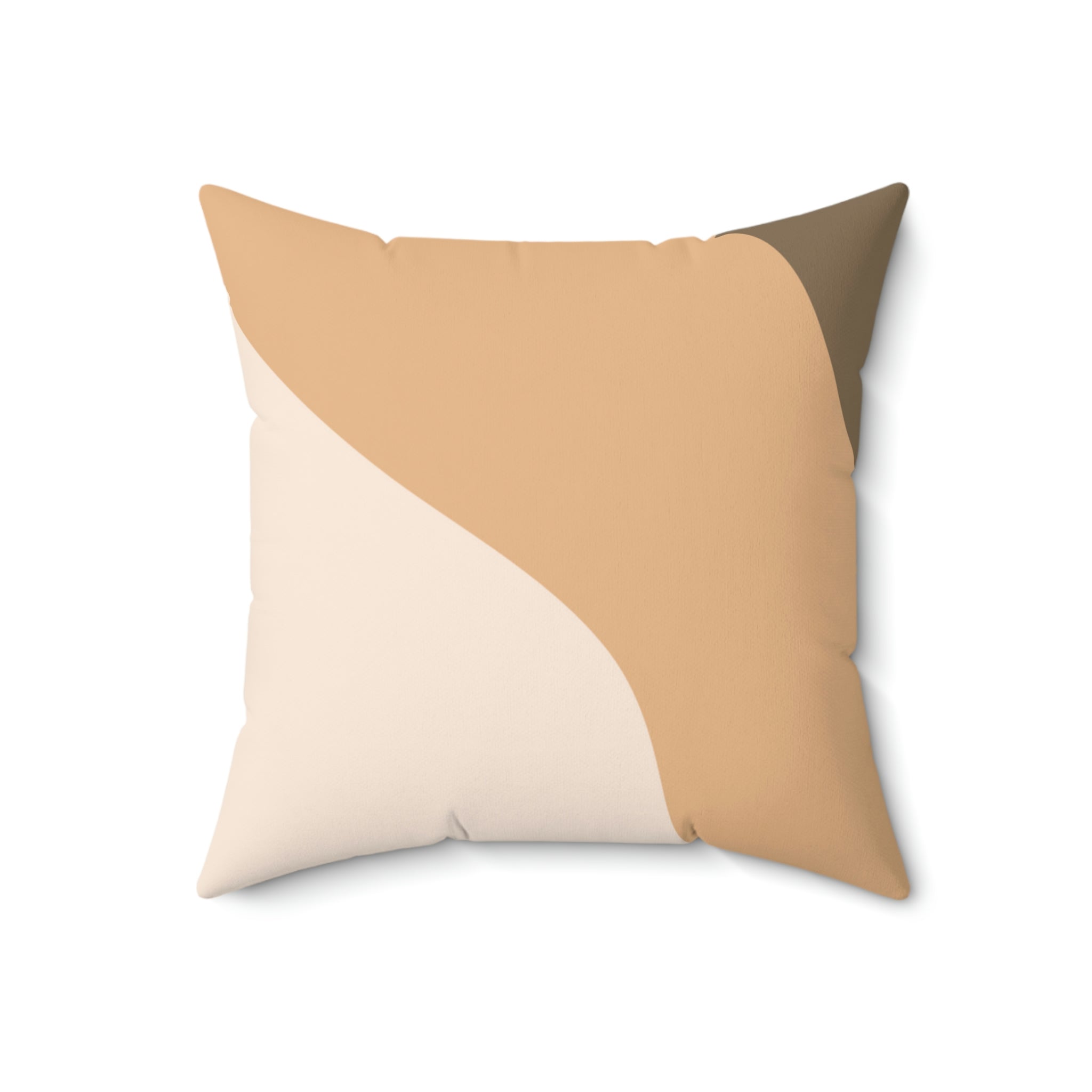 Boho Wave Square Pillow Home Decor Pink Sweetheart