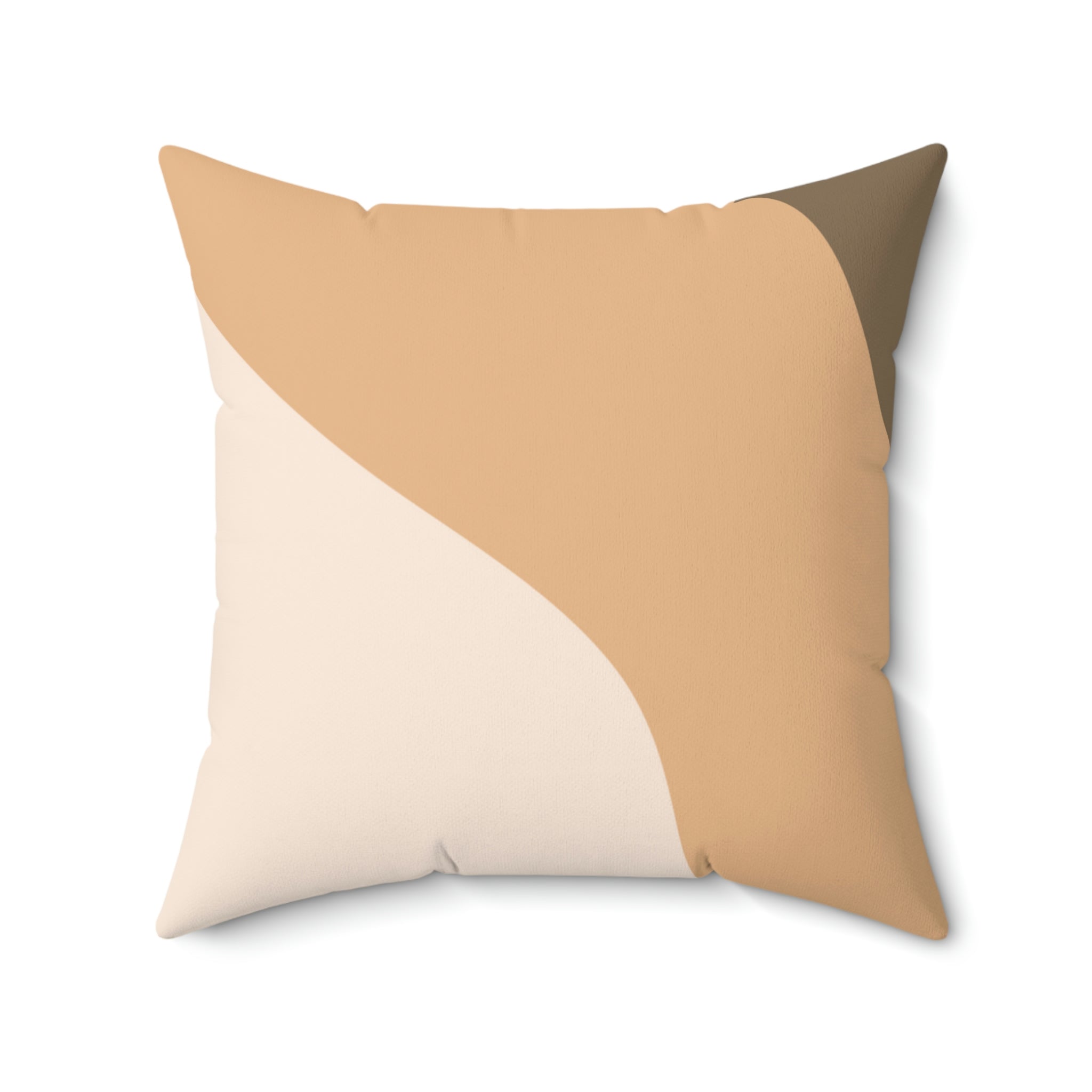 Boho Wave Square Pillow Home Decor Pink Sweetheart