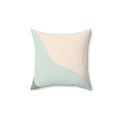 Boho Wave Square Pillow - Pink Sweetheart
