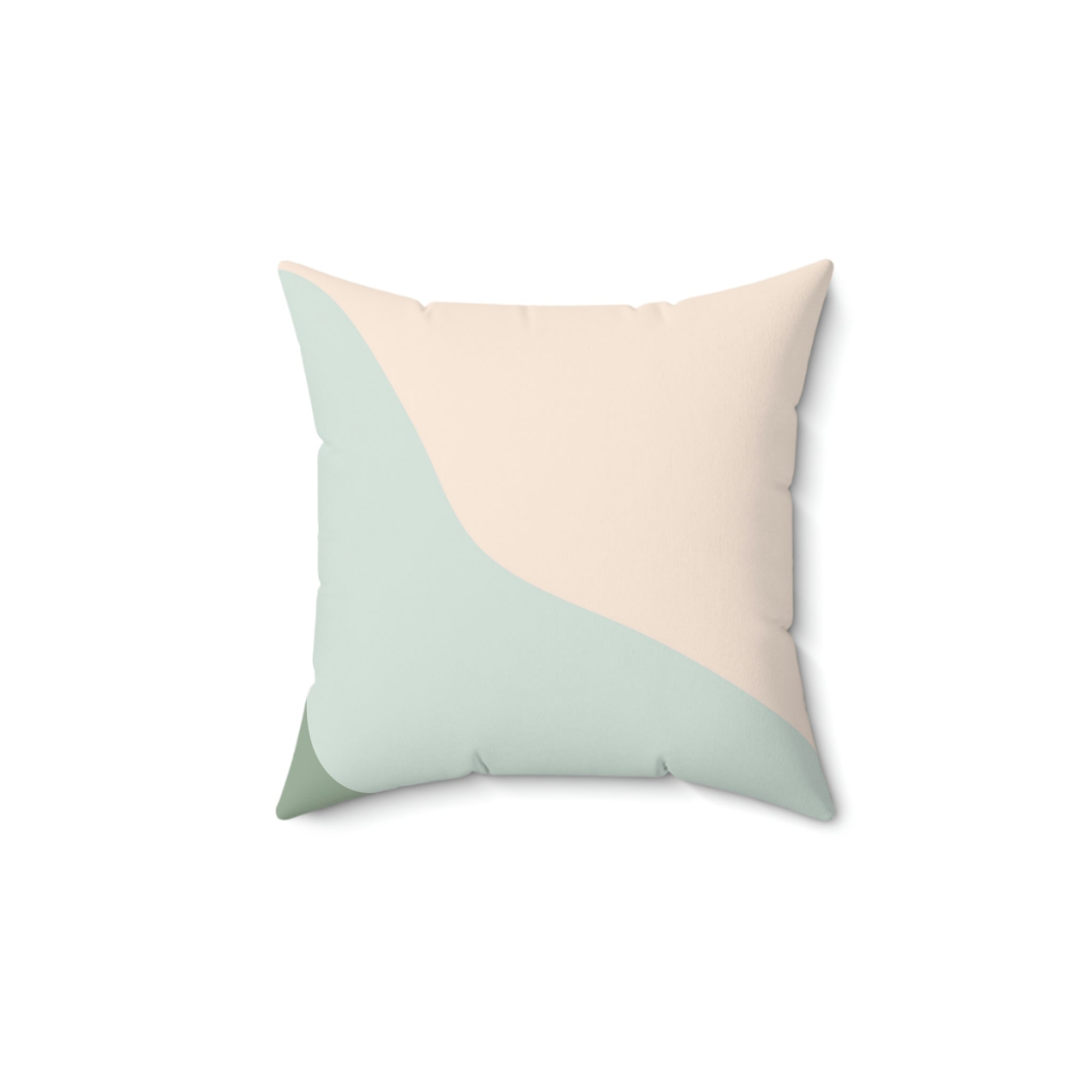 Boho Wave Square Pillow Home Decor Pink Sweetheart