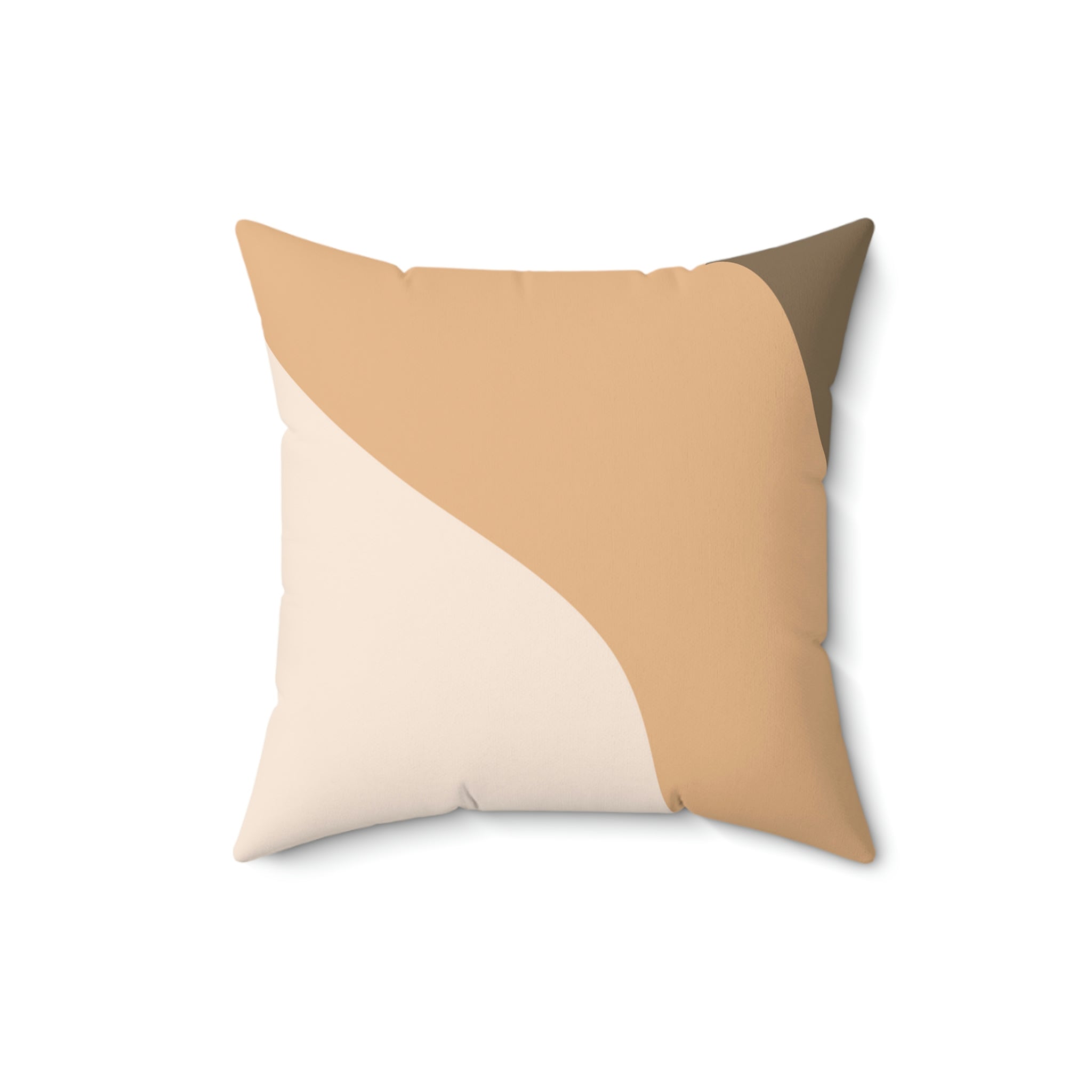 Boho Wave Square Pillow Home Decor Pink Sweetheart