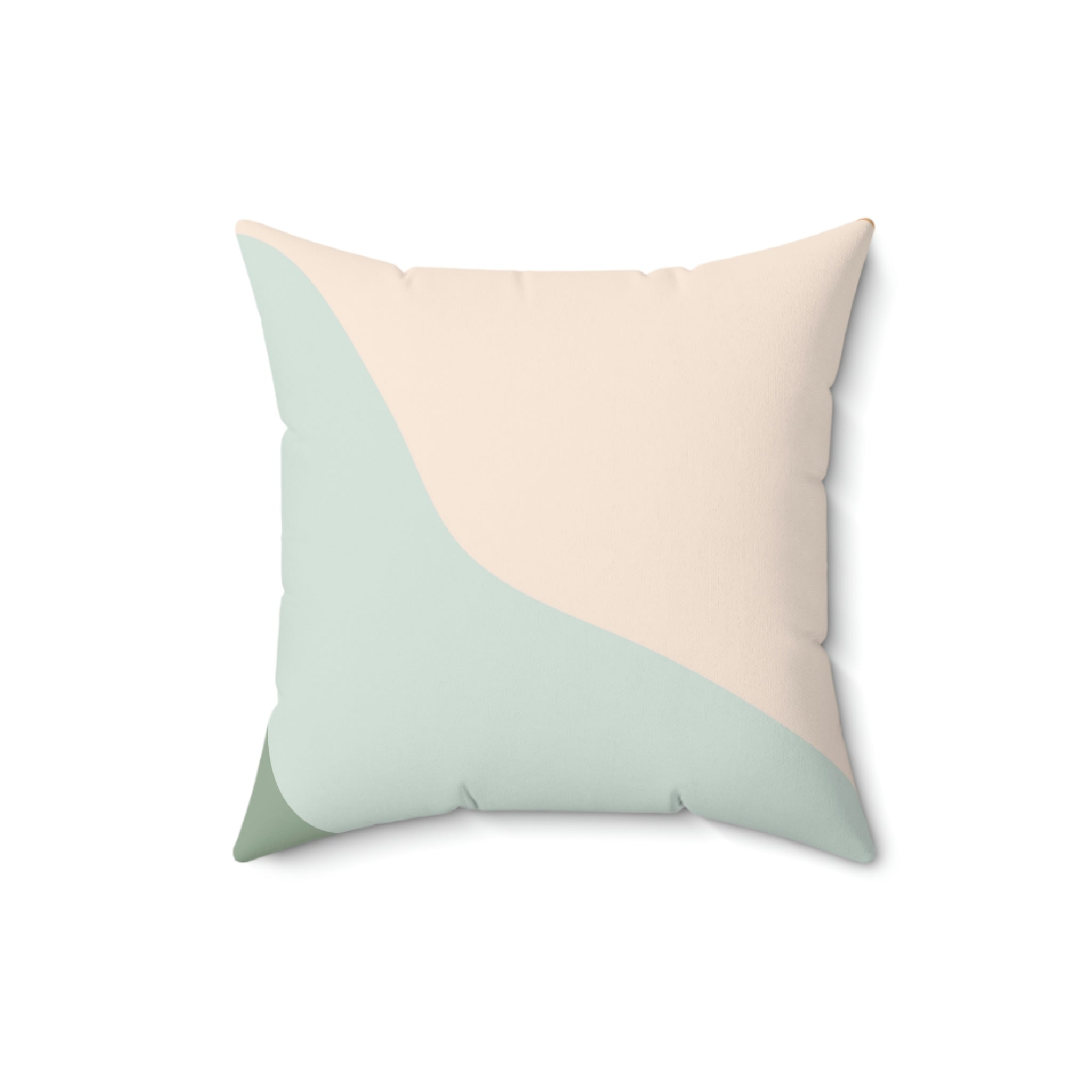 Boho Wave Square Pillow Home Decor Pink Sweetheart