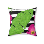 Boss Lady Style Square Pillow Home Decor Pink Sweetheart