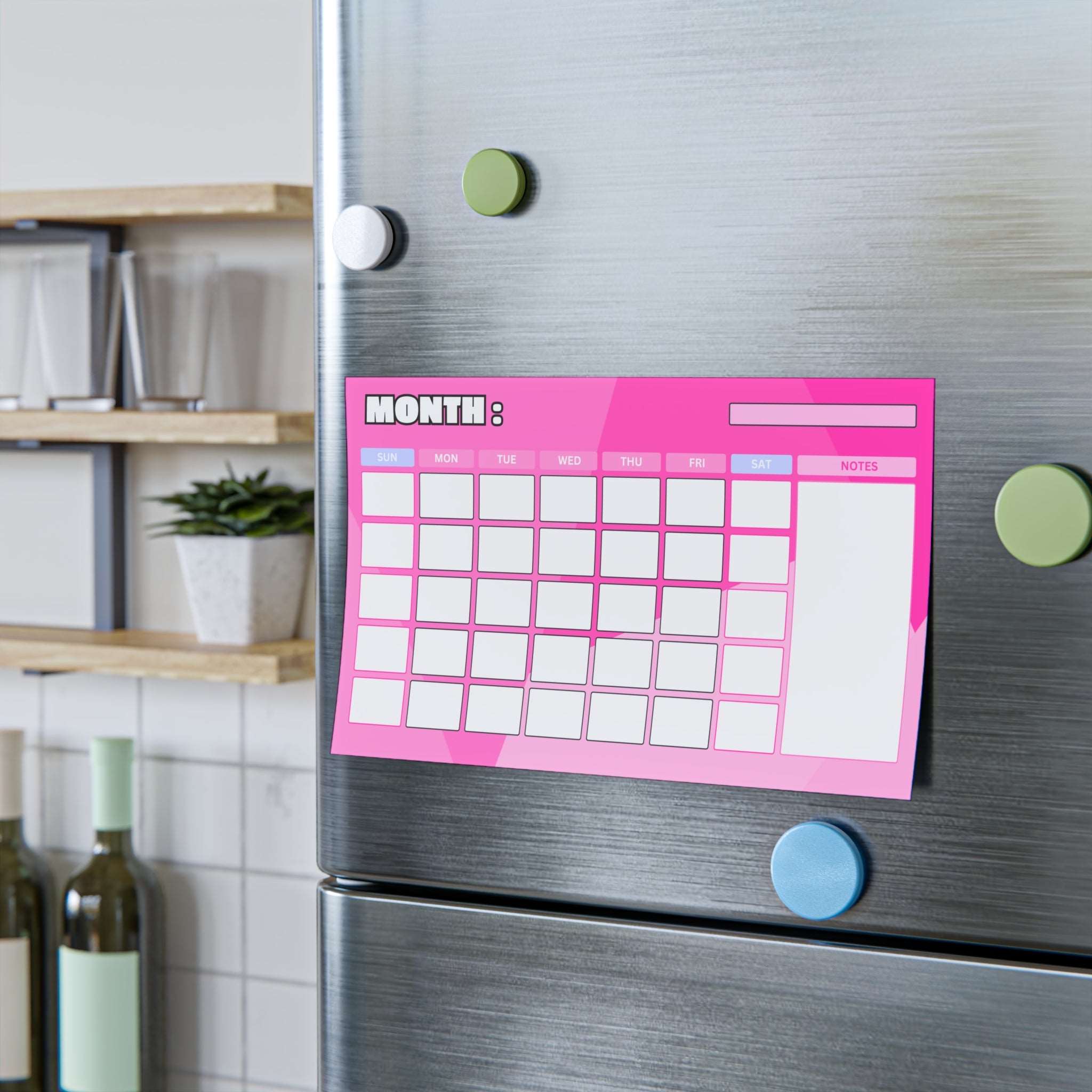 Bubblegum Dreams Calendar Post-it® Note Pad Paper products Pink Sweetheart