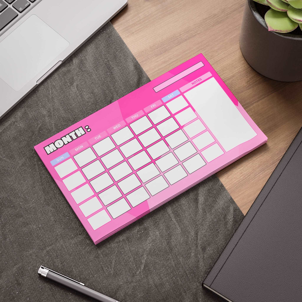 Bubblegum Dreams Calendar Post-it® Note Pad Paper products Pink Sweetheart