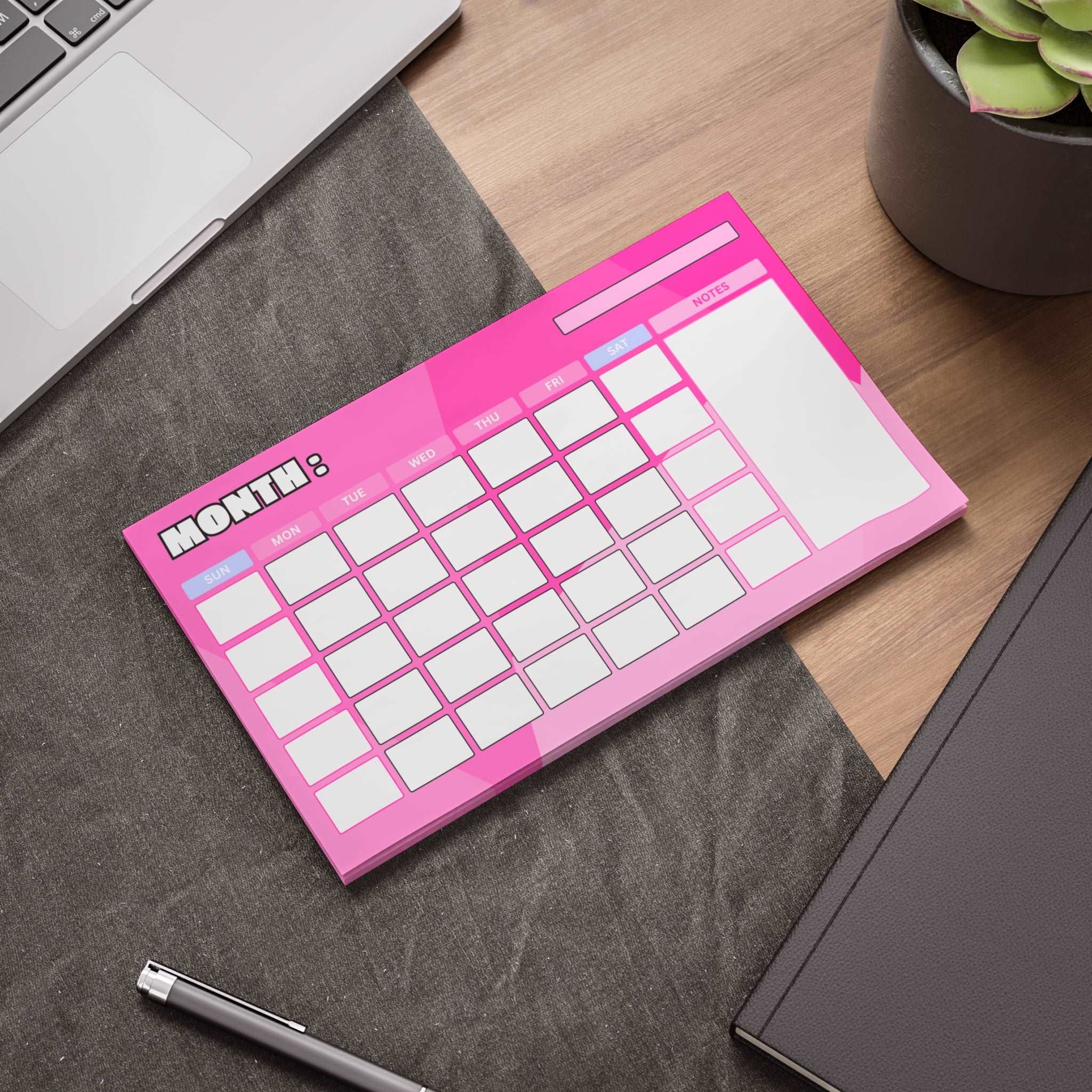 Bubblegum Dreams Calendar Post-it® Note Pad Paper products Pink Sweetheart