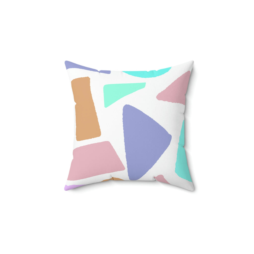 Candy Pieces Square Pillow Home Decor Pink Sweetheart