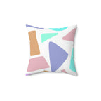 Candy Pieces Square Pillow Home Decor Pink Sweetheart