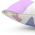 Candy Pieces Square Pillow Home Decor Pink Sweetheart