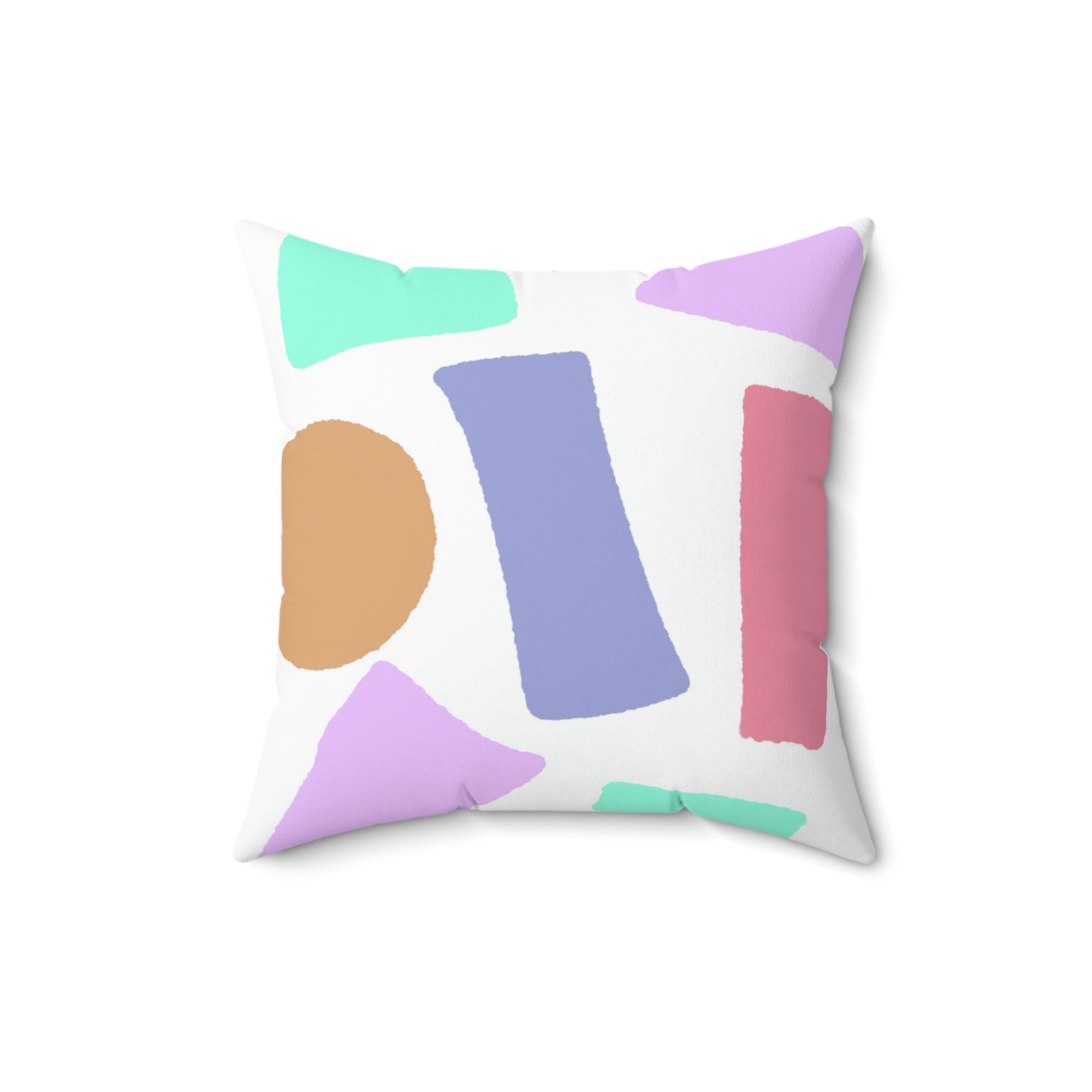 Candy Pieces Square Pillow Home Decor Pink Sweetheart