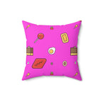 Caught in Candy Square Pillow Home Decor Pink Sweetheart