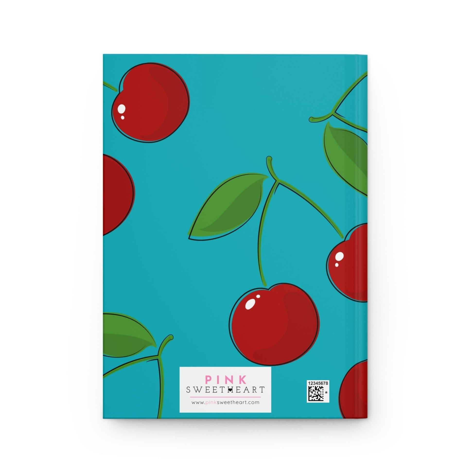 Cherry Bomb Hardcover Matte Journal Paper products Pink Sweetheart