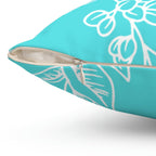 Chic Botanicals Square Pillow Home Decor Pink Sweetheart