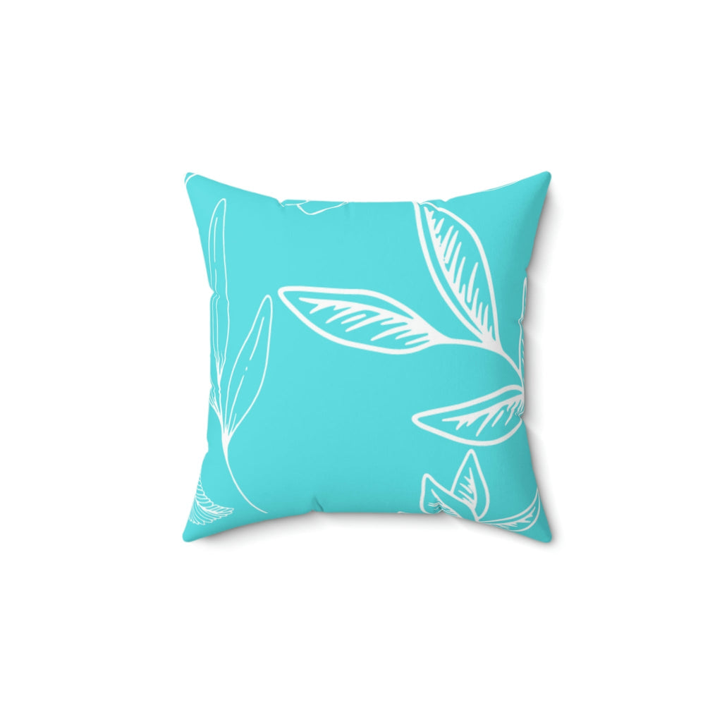 Chic Botanicals Square Pillow Home Decor Pink Sweetheart