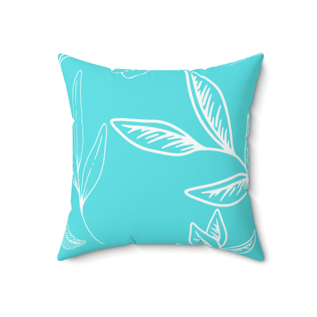 Chic Botanicals Square Pillow Home Decor Pink Sweetheart