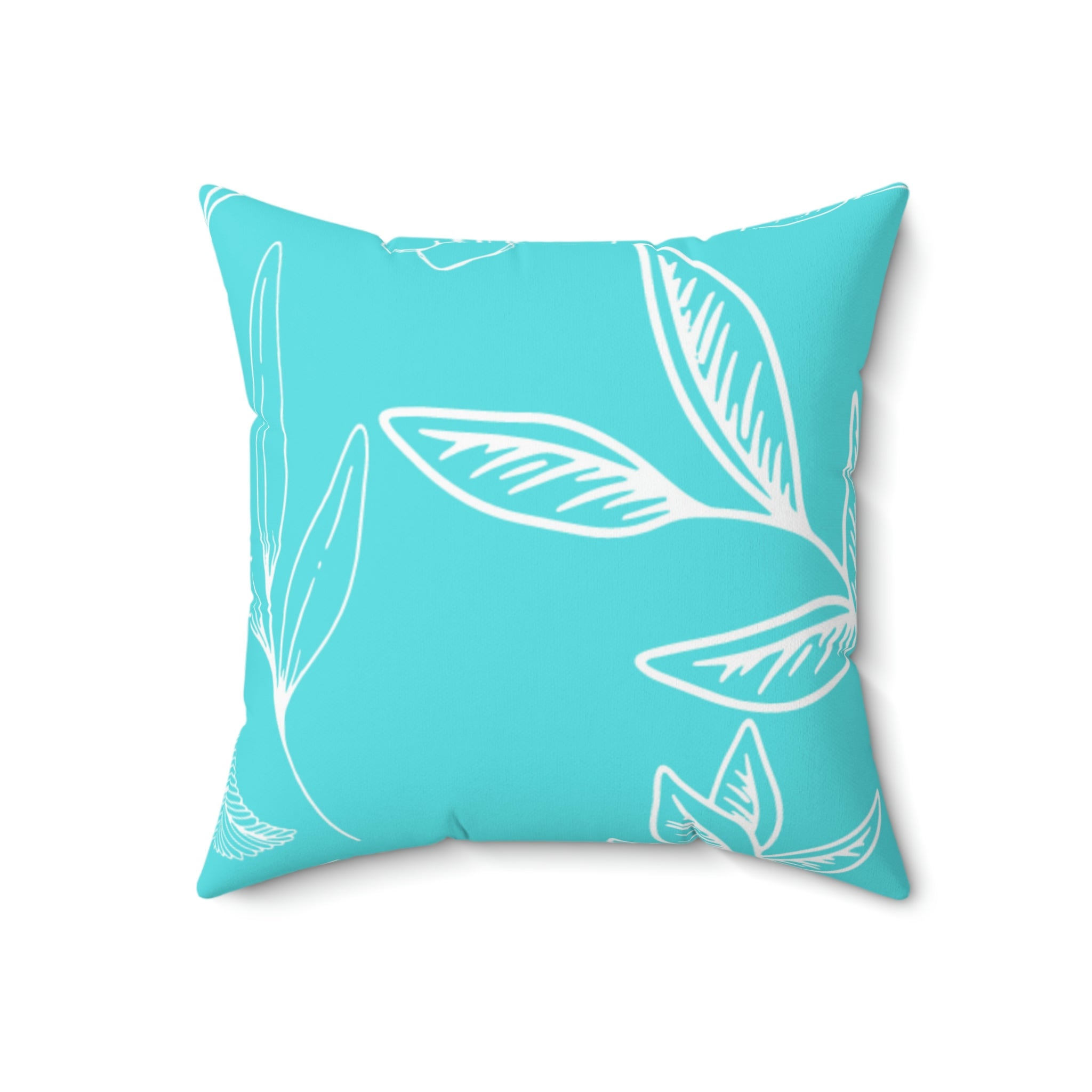 Chic Botanicals Square Pillow Home Decor Pink Sweetheart