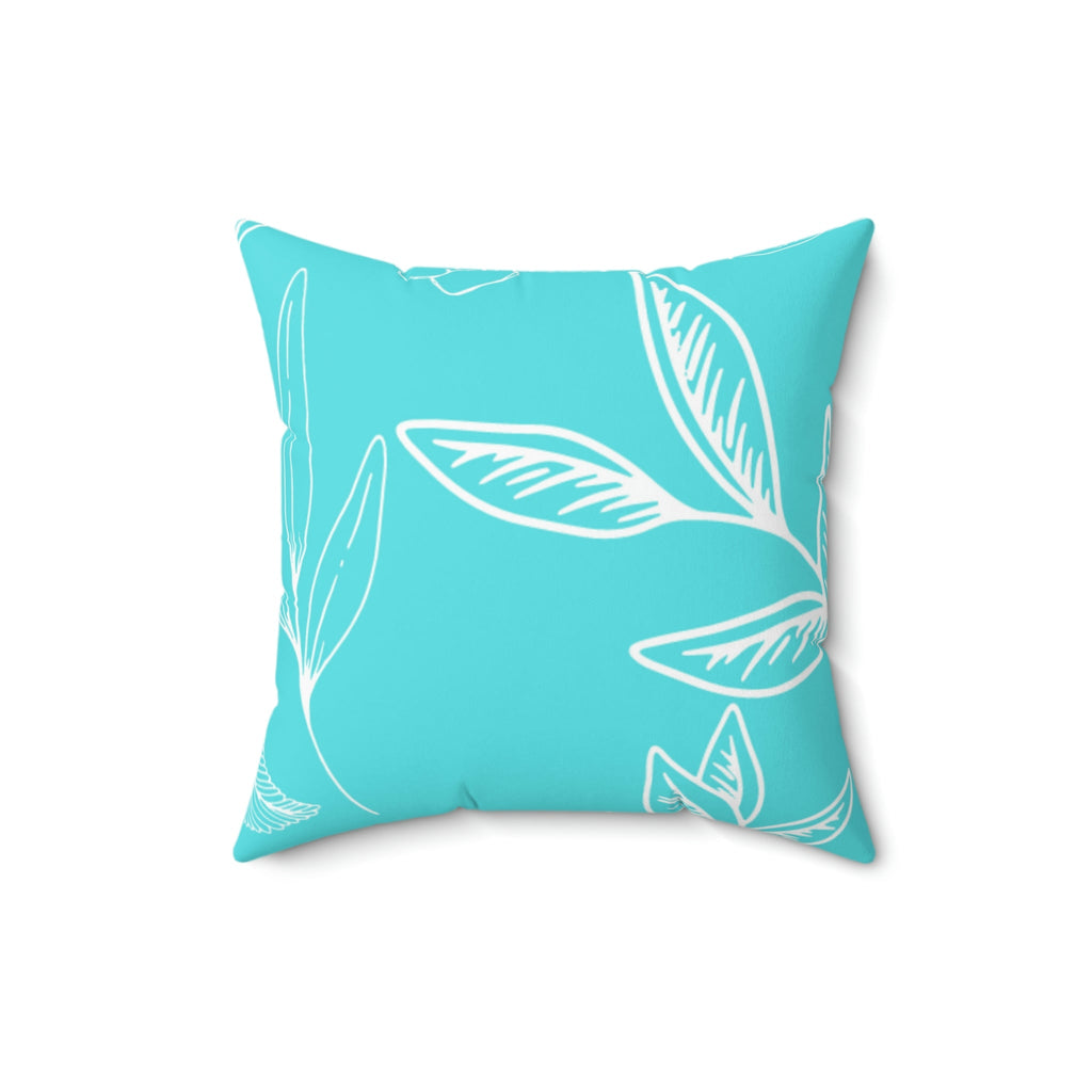 Chic Botanicals Square Pillow Home Decor Pink Sweetheart