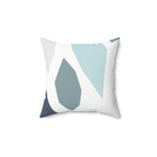Chiseled Stones Square Pillow Home Decor Pink Sweetheart