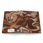 Chocolate Brownie Hardcover Matte Journal Paper products Pink Sweetheart