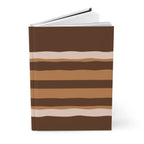 Chocolate Cake Hardcover Journal Matte Paper products Pink Sweetheart