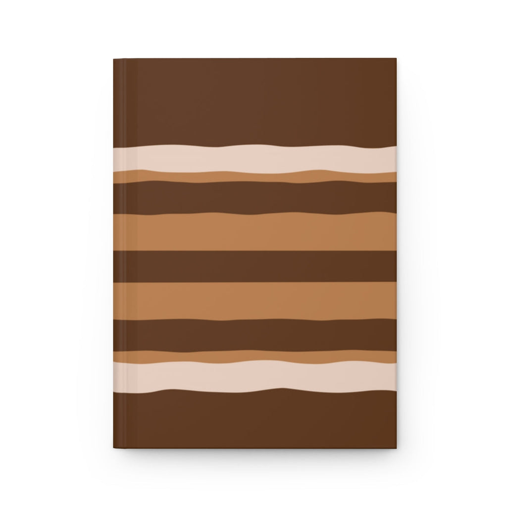 Chocolate Cake Hardcover Journal Matte Paper products Pink Sweetheart