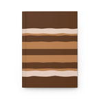 Chocolate Cake Hardcover Journal Matte Paper products Pink Sweetheart