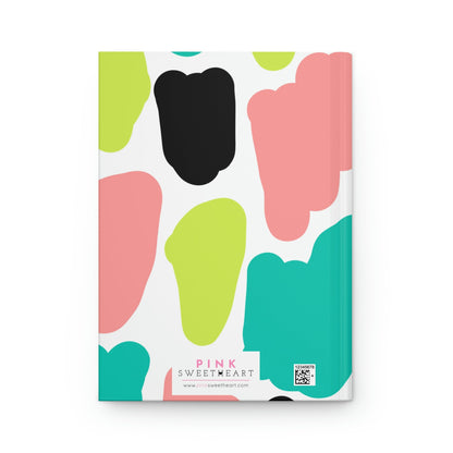 Chunky Scribbles Hardcover Matte Journal Paper products Pink Sweetheart