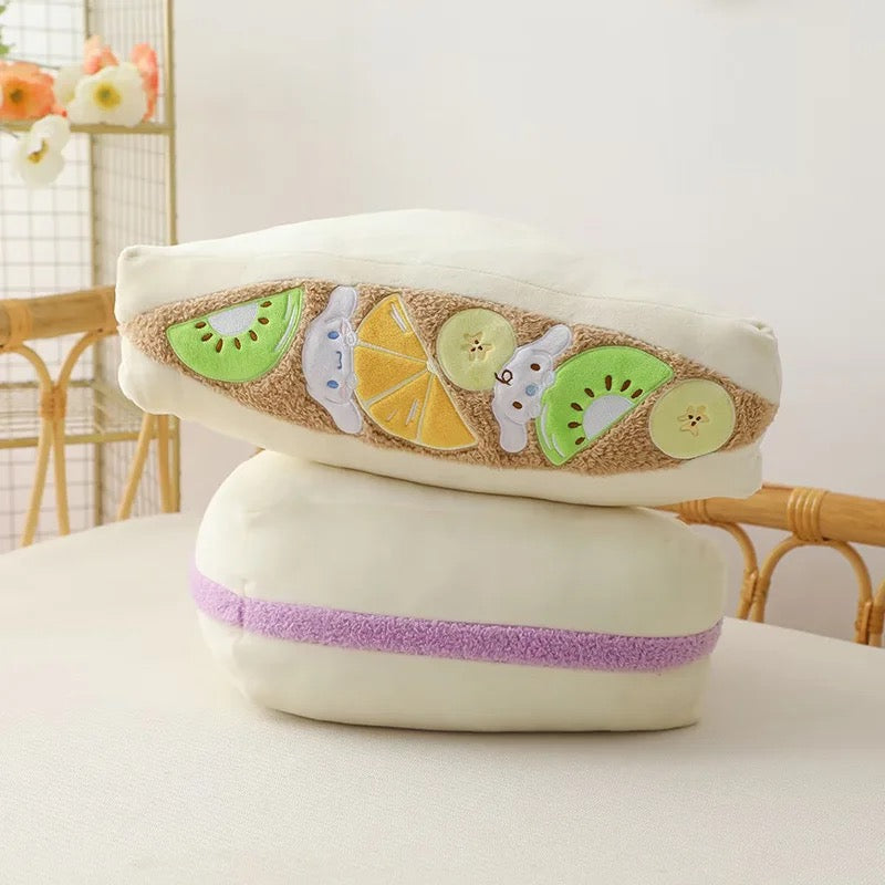 Cinnamoroll Fruit Sandwich Pillow Cushion Home Decor Pink Sweetheart
