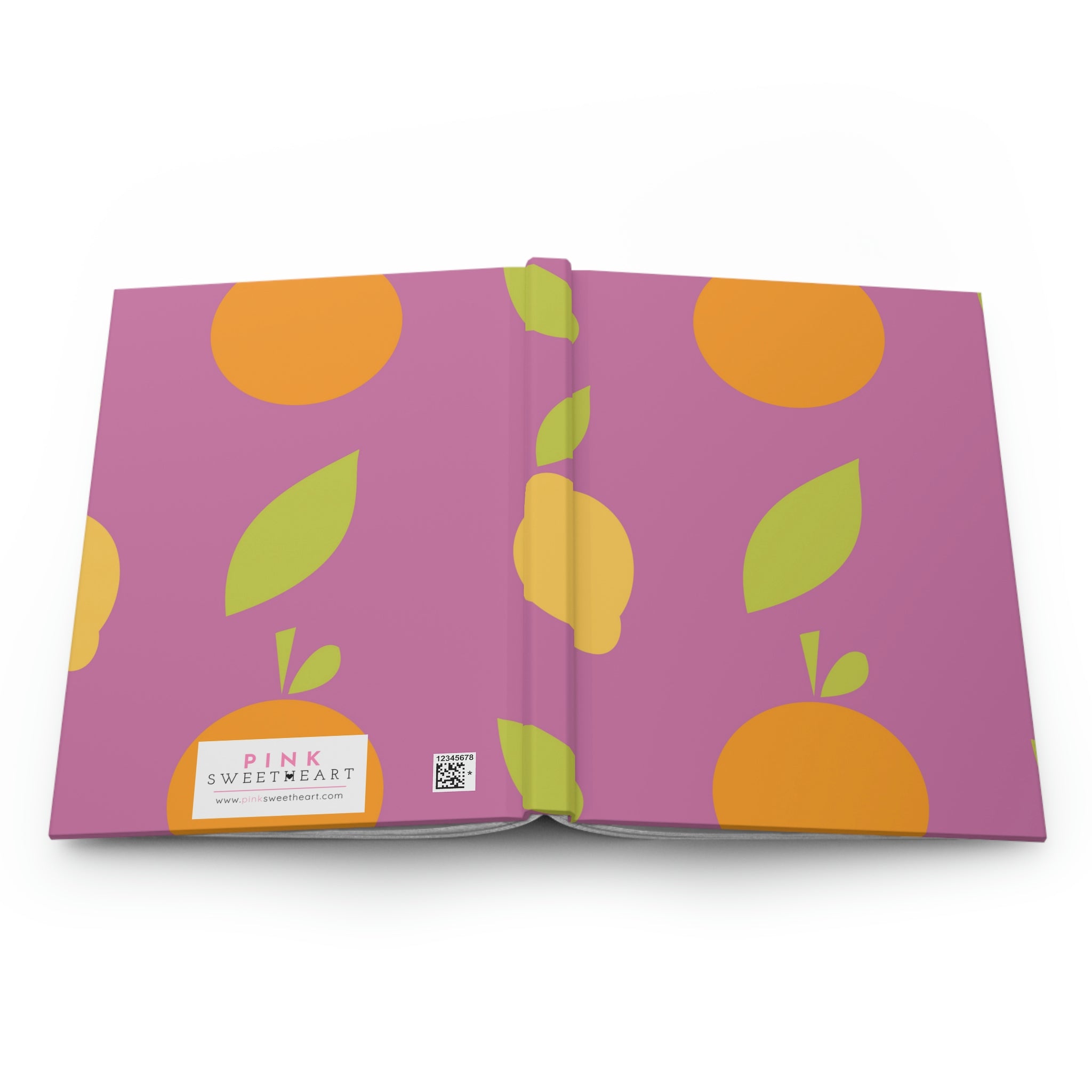 Citrus Hardcover Matte Journal Paper products Pink Sweetheart
