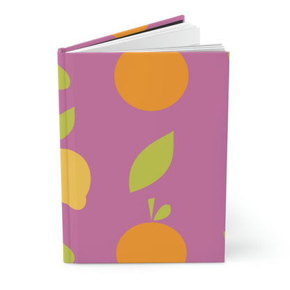 Citrus Hardcover Matte Journal Paper products Pink Sweetheart