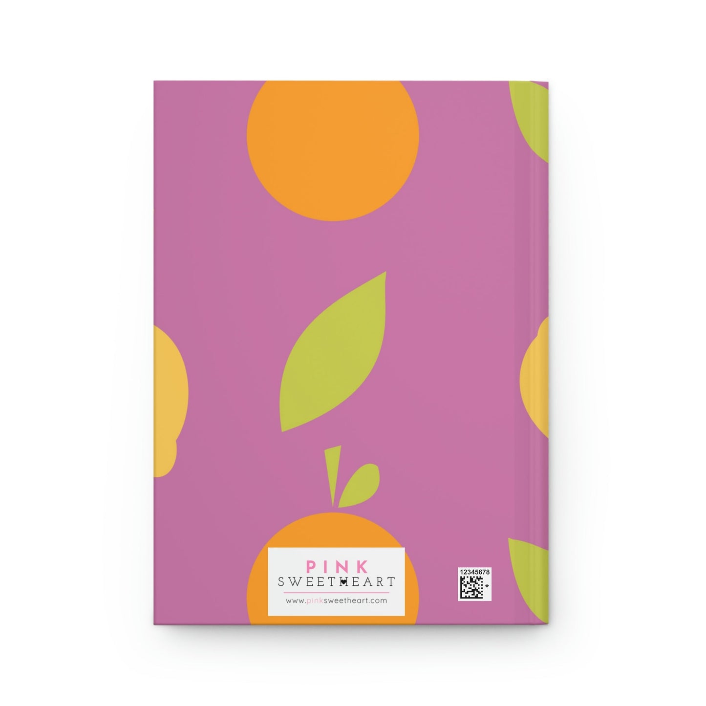 Citrus Hardcover Matte Journal Paper products Pink Sweetheart