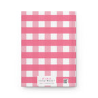 Classic Pink Picnic Hardcover Matte Journal Paper products Pink Sweetheart
