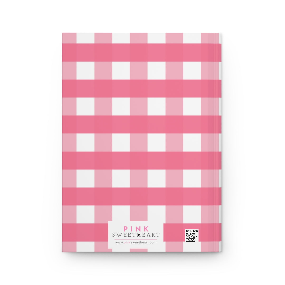 Classic Pink Picnic Hardcover Matte Journal Paper products Pink Sweetheart