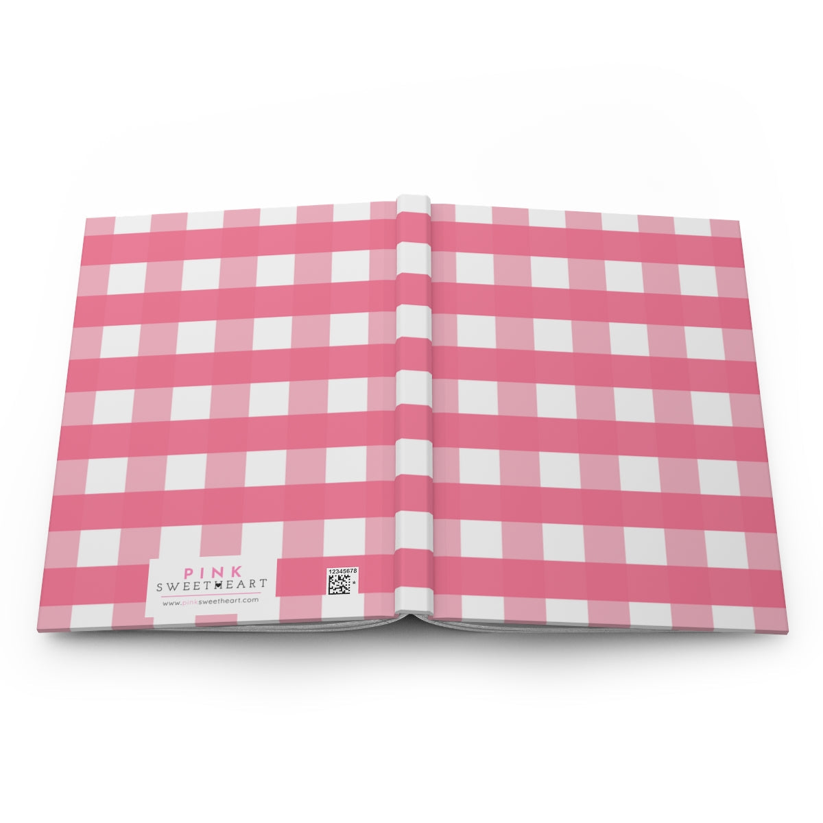 Classic Pink Picnic Hardcover Matte Journal Paper products Pink Sweetheart
