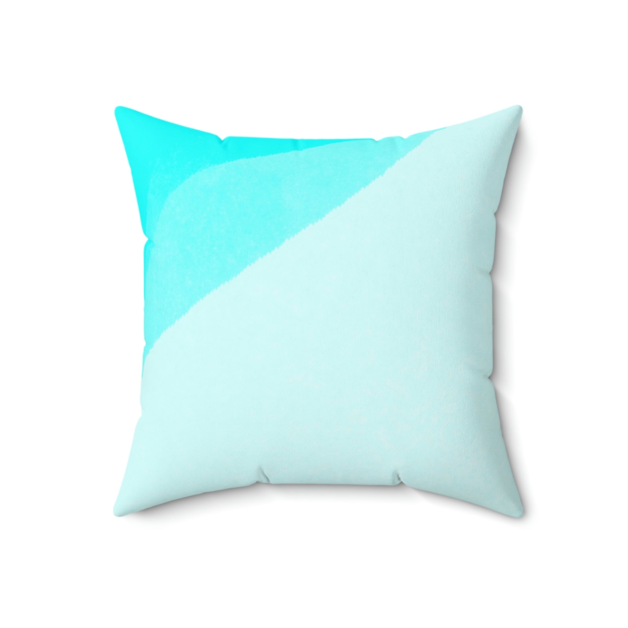 Clear Calm Waters Square Pillow Home Decor Pink Sweetheart