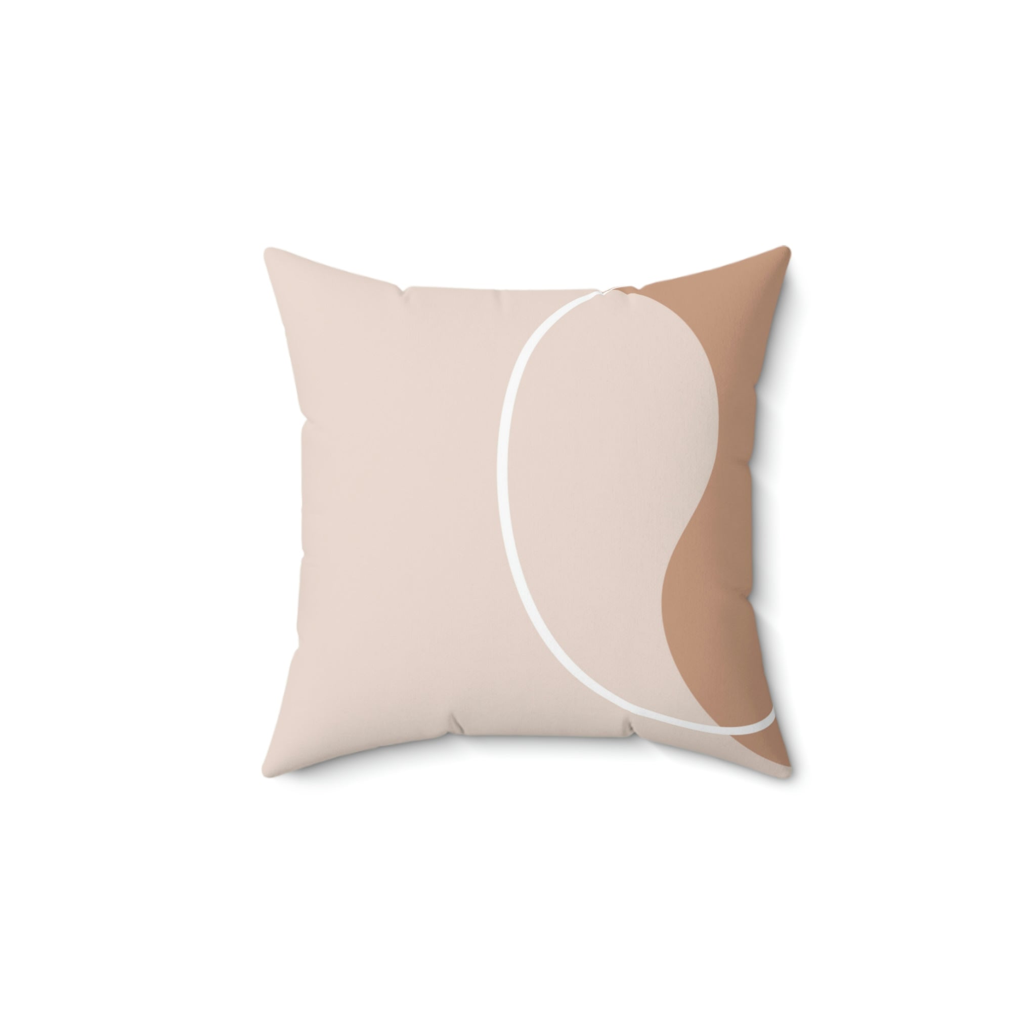 Coffee Cafe Square Pillow Home Decor Pink Sweetheart
