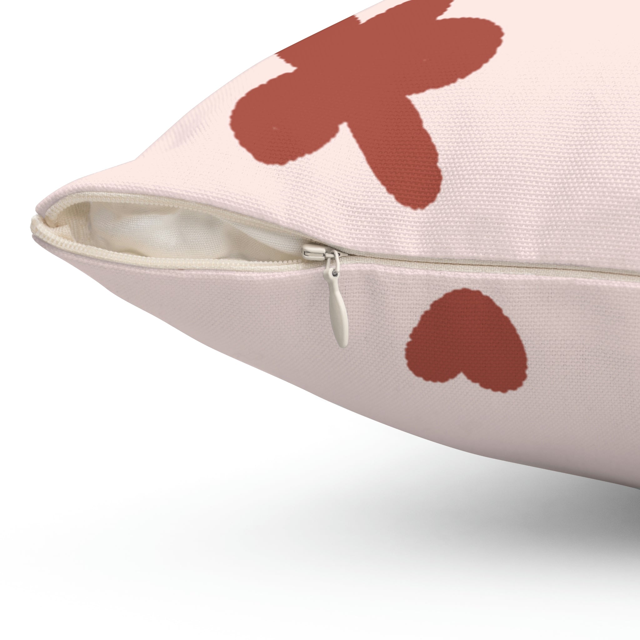 Cuddle Bear Square Pillow Home Decor Pink Sweetheart