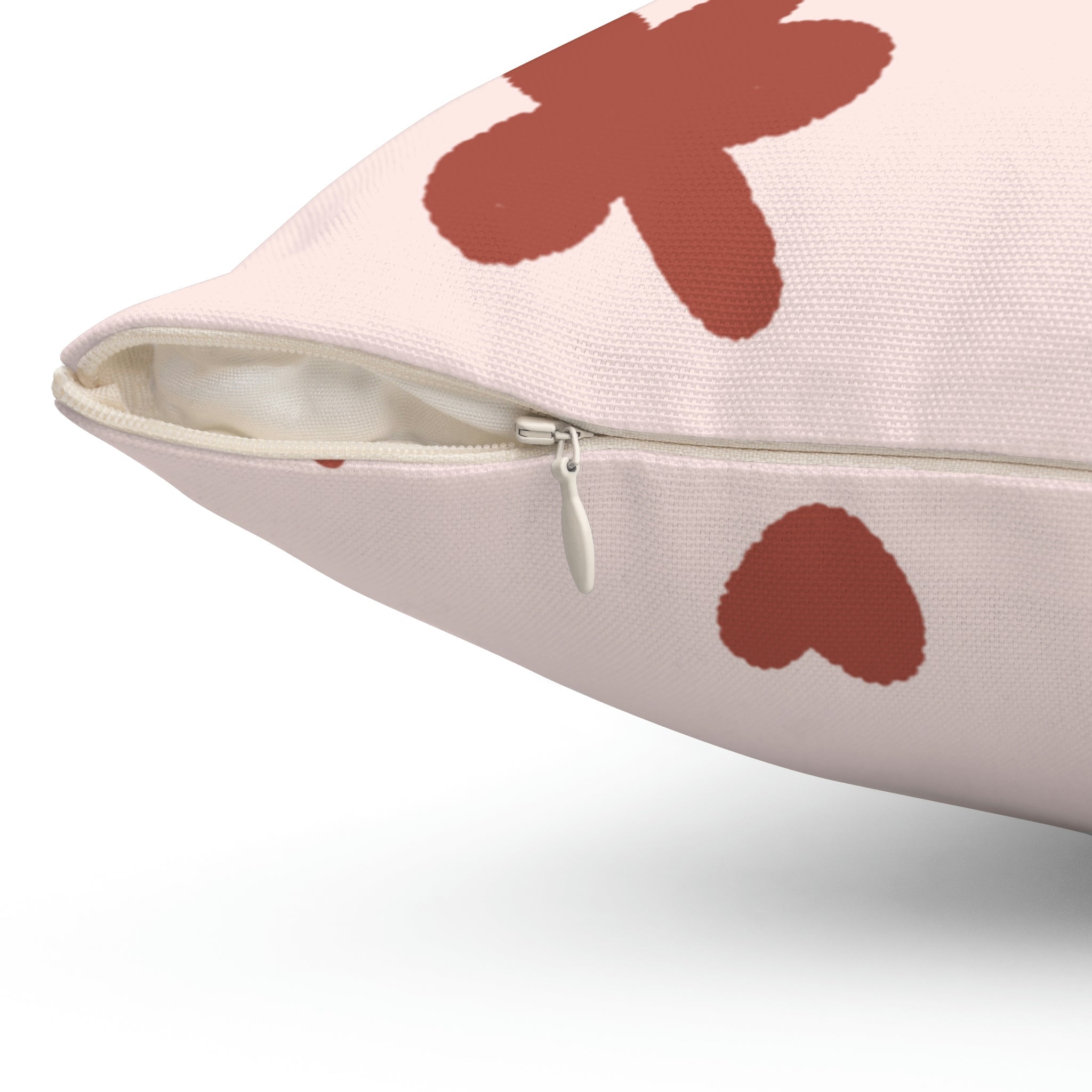 Cuddle Bear Square Pillow Home Decor Pink Sweetheart