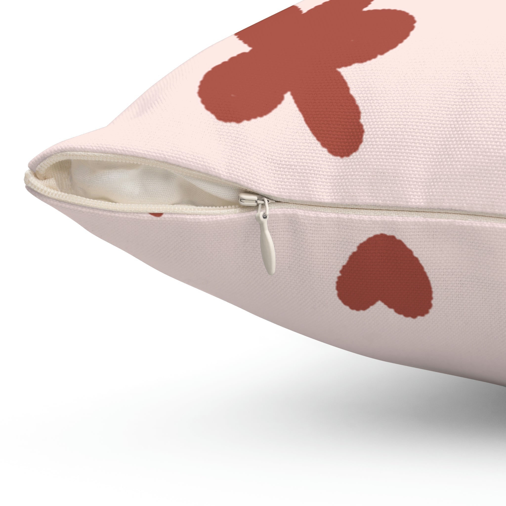 Cuddle Bear Square Pillow Home Decor Pink Sweetheart