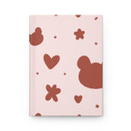 Cuddly Teddy Hardcover Matte Journal Paper products Pink Sweetheart