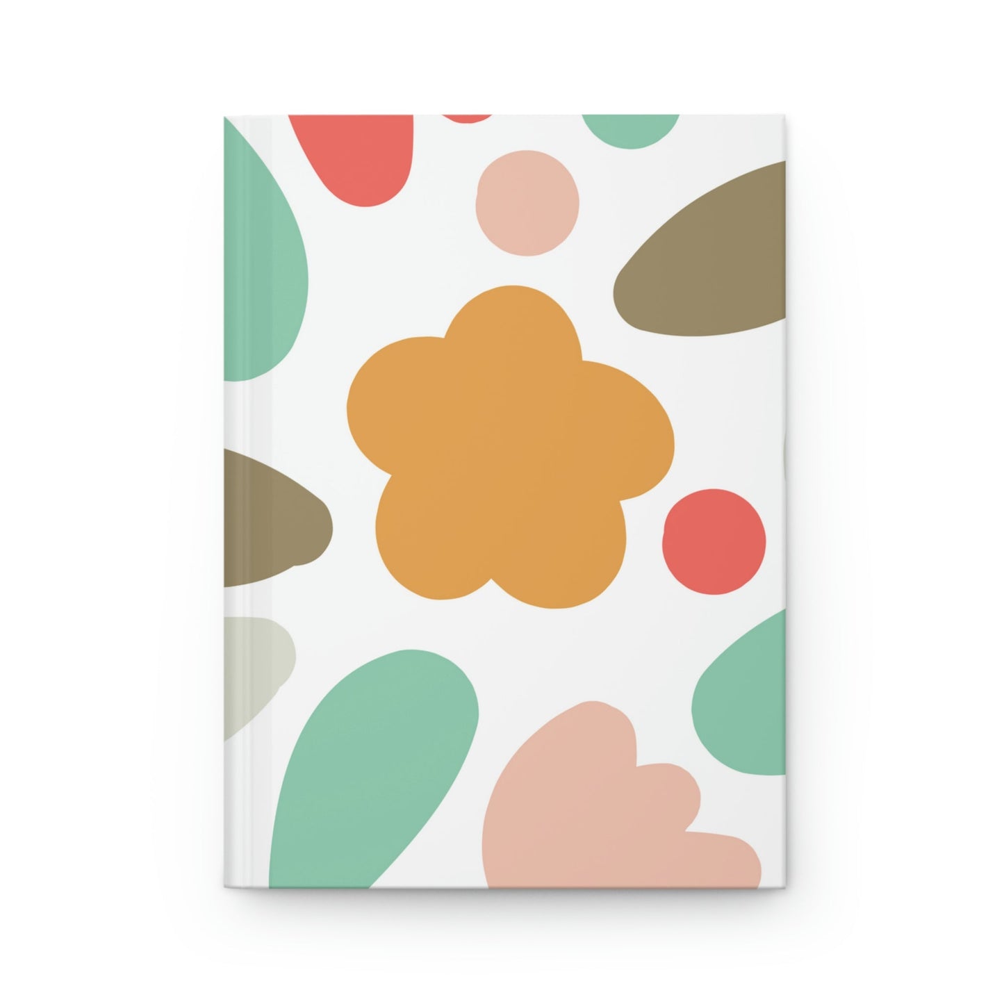 Cute Doodles Hardcover Matte Journal Paper products Pink Sweetheart