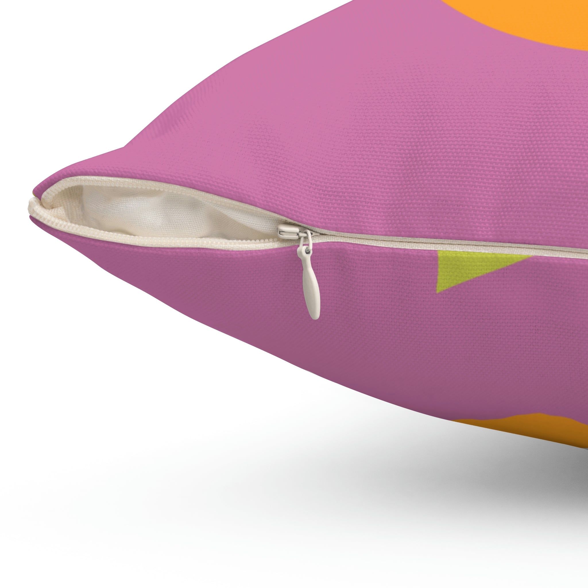 Cute Little Citrus Square Pillow Home Decor Pink Sweetheart