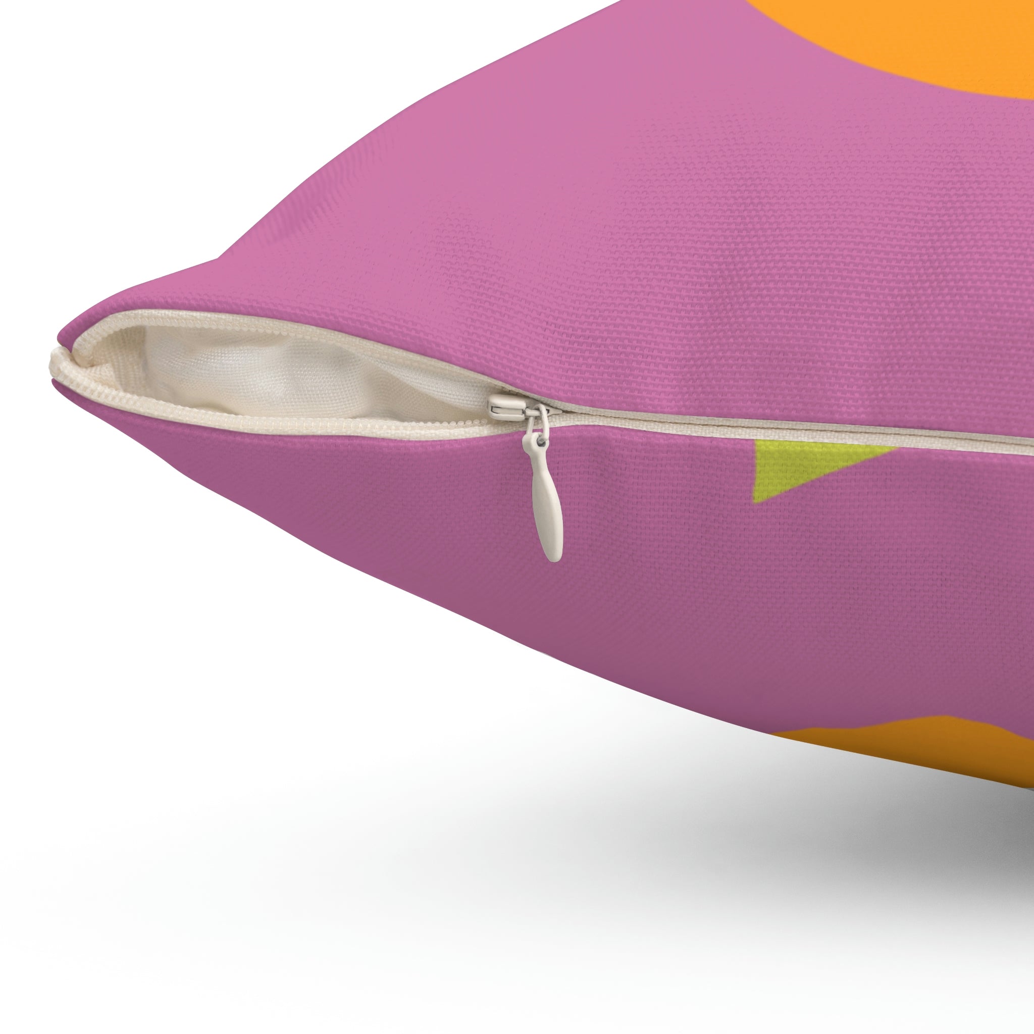 Cute Little Citrus Square Pillow Home Decor Pink Sweetheart