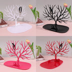 Deer Antler Jewelry Storage Display Stand Jewelry Holders Pink Sweetheart