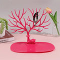 Deer Antler Jewelry Storage Display Stand - Pink Sweetheart