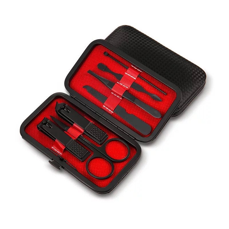 Deluxe Manicure Grooming Tool Kit Manicure Tool Sets Pink Sweetheart