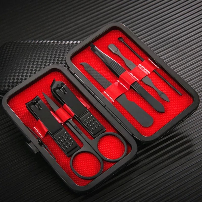 Deluxe Manicure Grooming Tool Kit Manicure Tool Sets Pink Sweetheart