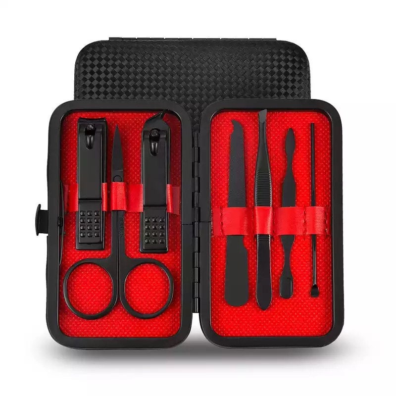 Deluxe Manicure Grooming Tool Kit Manicure Tool Sets Pink Sweetheart