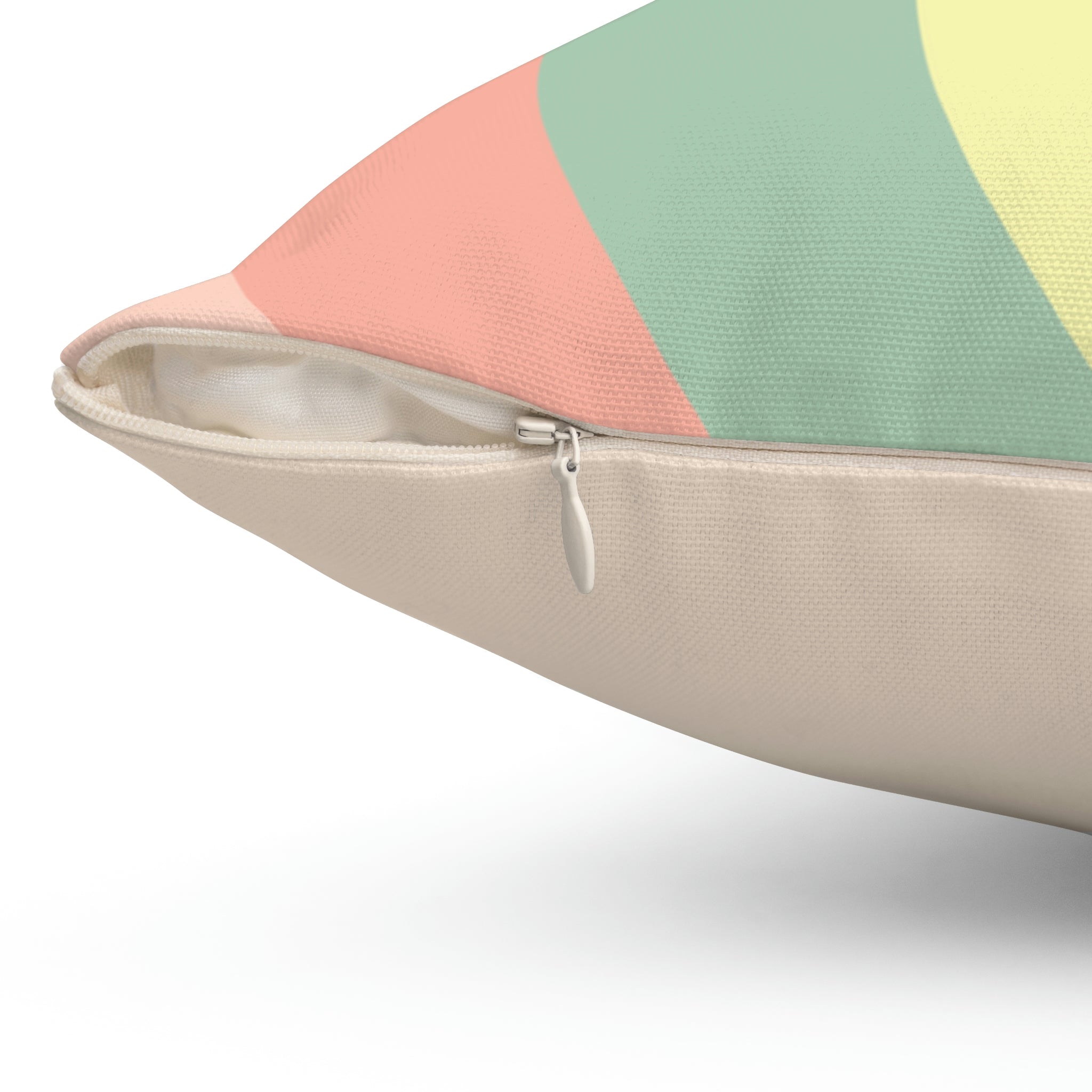 Down Rainbow Hill Square Pillow Home Decor Pink Sweetheart